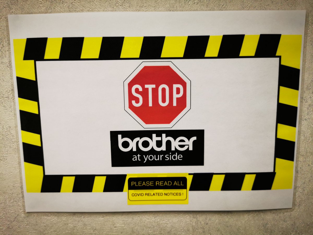 Update your Covid-secure labelling around your place of work with our #labelling solutions. Our labels are easy to edit, print and replace - making them perfect to keep everyone #safe in an ever-changing environment bit.ly/2BYerlj