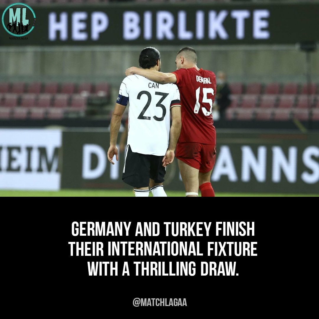 matchlagaa's tweet photo. Germany and Turkey Finish Their International Fixture With A Thrilling Draw

To know more, check this out:
https://t.co/9V0x8GjcTt 

#friendlies #Germany #Turkey #matchlagaa https://t.co/wGSiZgS70s