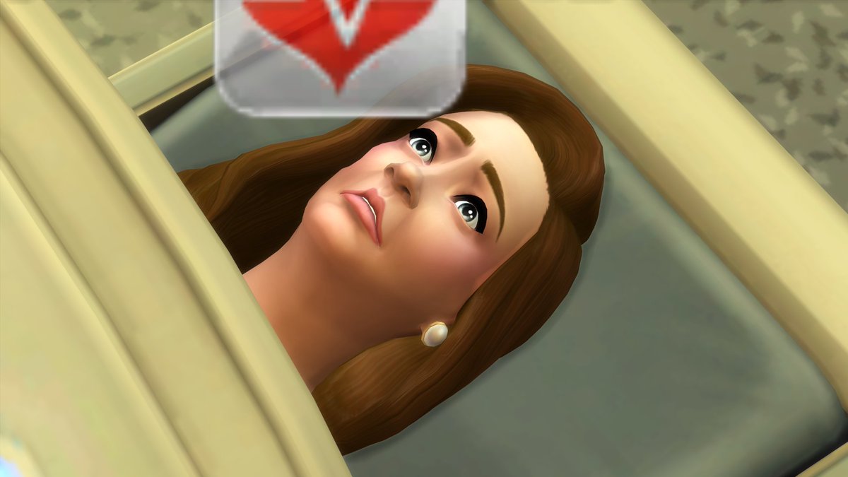 The first photo shows her in the weird operating machine thingy wondering wth is happening. And in the second photo, you can see her contemplating her life decisions and regretting the  #100babychallenge. But hooray, she birthed another baby girl. 