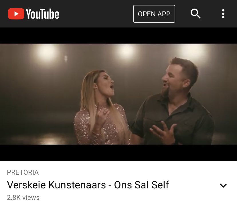 Hier is hy nou! Die #OnsSalSelf lied...Wat ‘n voorreg om deel te kon wees van hierdie produksie! <a href="/solidariteit/">Solidariteit</a> Groep Coleske 👉🏻youtu.be/UXeEWnEhmmo