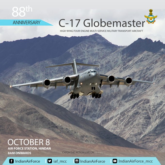 Kalnirnay's tweet photo. हवाई दल झाले ८८ वर्षांचे✈️
#Kalnirnay #कालनिर्णय #IndianAirForce #AFDay2020 #IAF #88AFDay #KnowTheIAF
Credit : @IAF_MCC https://t.co/kdVHksRfIX