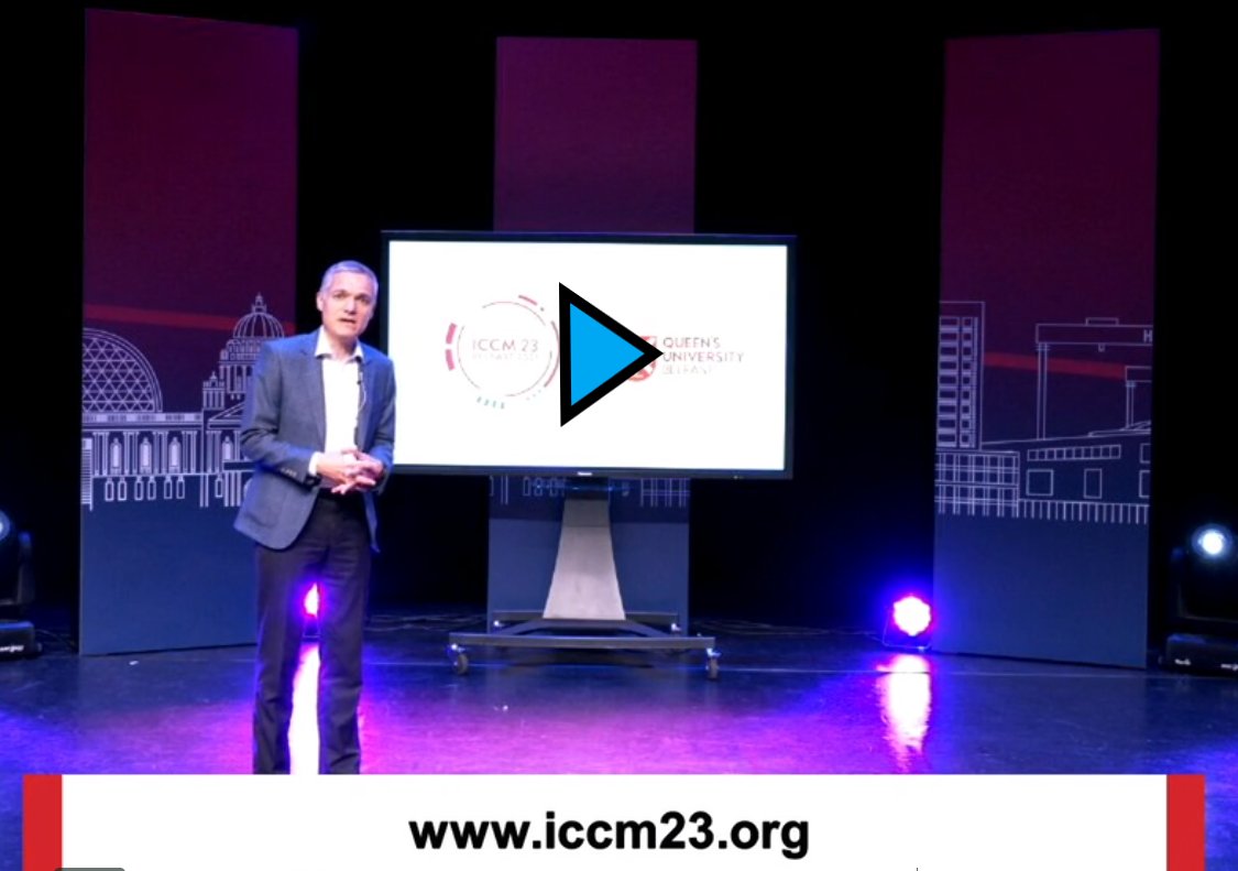 With only a few weeks until the abstract submission deadline we want to assure you that ICCM23 will proceed as planned for 2021. Have a look at our contingency plans in the video below. vimeo.com/458983336/841a…
#composites #ICCM #ICCM23 #Belfast bit.ly/2WVj99J