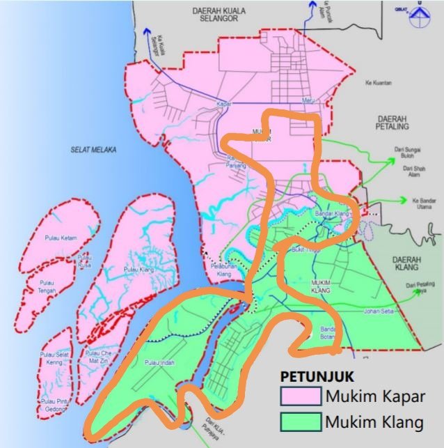 Auf Twitter So We Have Different Boundaries For Daerah Klang Mukim Klang Majlis Perbandaran Klang And Kawasan Parlimen Klang