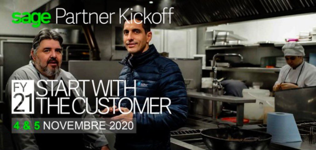 📣#SaveTheDate📆 L'événement annuel de nos partenaires revient ! @SagePartnersFr on vous attend nombreux et connectés les 4 &amp; 5 nov 2020 pour le #SagePartnerKickoff - une édition exceptionnelle 100% en ligne. Programme &amp; inscriptions à suivre 📌 #StartwiththeCustomer