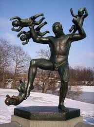 I have a recommendation for anyone with an enquiring mind and a few moment to fill: Have a little statuary based search; it's highly entertaining and also instructive on the subject of human artistry. For starters, Vigeland Sculpture Park in Norway offers this, among others: