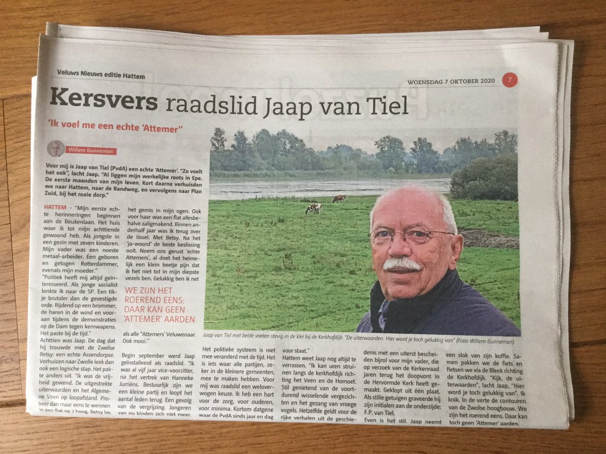 Herman05784304's tweet image. Jaap, mooi interview. Succes als raadslid🎈