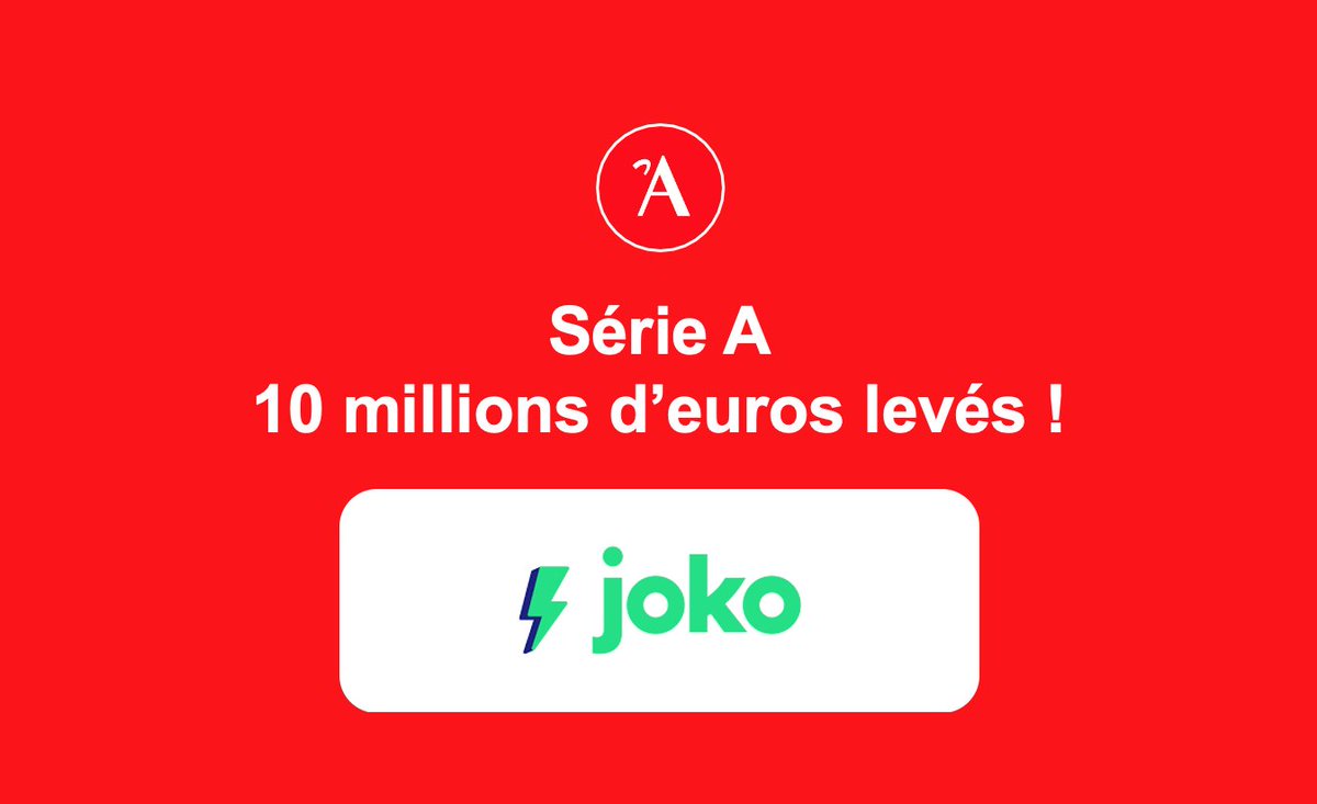 [ #fintech ] <a href="/jokoapp/">Joko</a>, la #startup incubée chez <a href="/Agoranov_innov/">Agoranov</a> en 2018, annonce une levée de 10 millions d'euros pour révolutionner le #cashback en Europe, portant à 12 millions le montant total levé en deux ans. 🎉
👉 Plus d'informations ici : bit.ly/3iFIAVG.
#deeptech