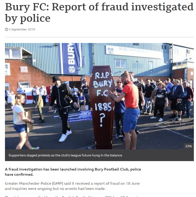 There seems to be a proliferation of these types of frauds involving sport  @JackPittBrooke  @david_conn  @nicolatallantsw  @MiloPete - Money Laundering (Source of  Drugs, Financial Scams/Investment schemes/Trafficking/Capital Flight)- Layered through property developers..