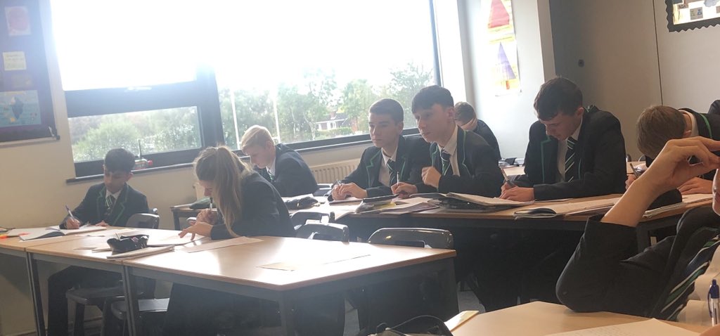 SutcliffeMiss's tweet photo. 11ZSE tried so hard in their English Language P1 assessment today - I’m so proud of them. Chocolate rewards for all and I’ve been told I better crack on with marking as they want to know their results tomorrow 😱 No pressure or anything...! @BBGAcademyTL @BBGAcademy @bbgenglish https://t.co/biMtKJ358d