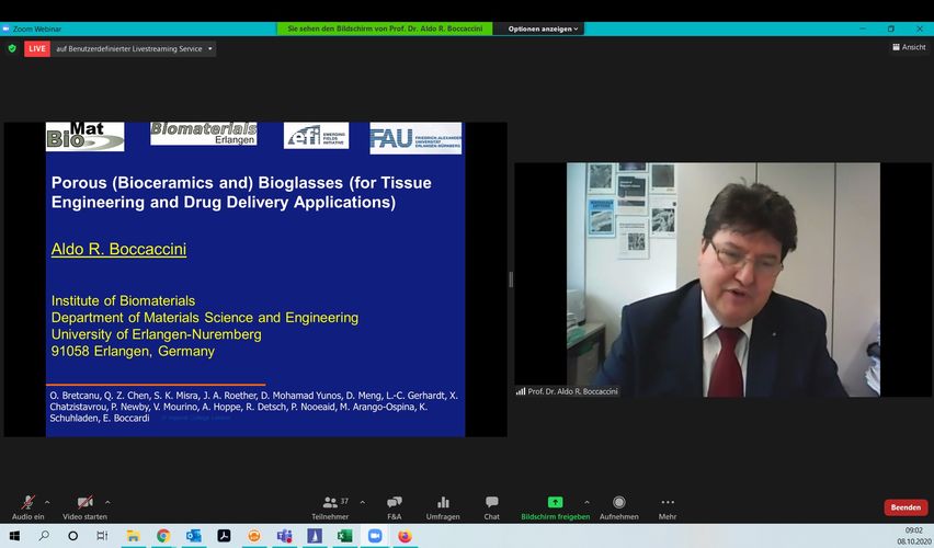 Boccaccini_Lab's tweet image. I was happy to present today the keynote lecture on porous bioceramics and bioglasses at #CELLMAT conference @DGM_eV
Many thanks to everyone attending !