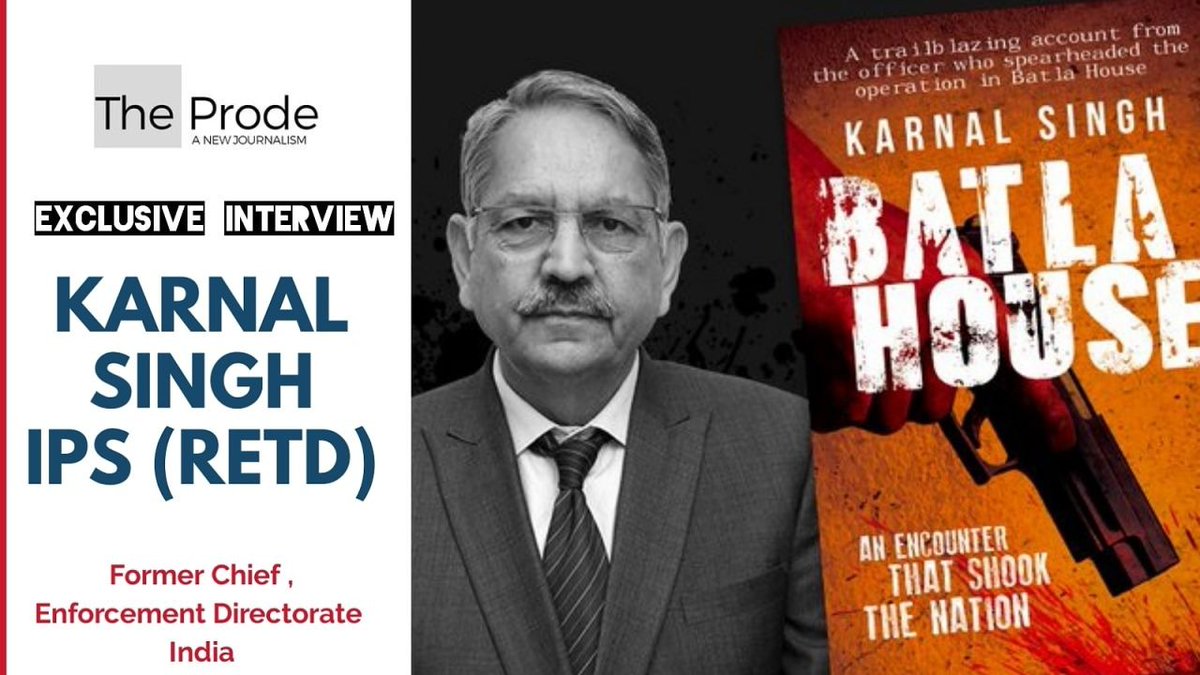 Catch me live today at 6:00 pm on #TheProde podcast for a conversation about my book, Batla House: An Encounter That Shook The Nation. Do join in!

#BatlaHouse