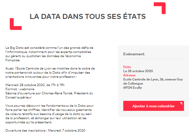 SanaaMoussaid's tweet photo. 🔥🔥#SaveTheDate - Evénement sur la #Data en partenariat avec l’Ecole Centrale de Lyon @CSOEC @crtande https://t.co/UalqzzCMme