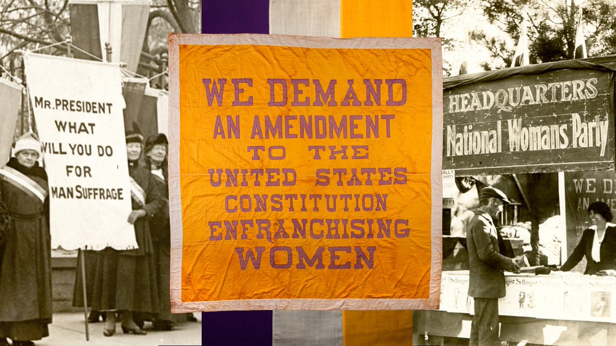 Today, the National Woman’s Party (NWP) announced the gift of its historic collection spanning women’s suffrage and the movement for women’s equality to the Library of Congress and National Park Service.  Read the full release here: ow.ly/Zait50BMyBI