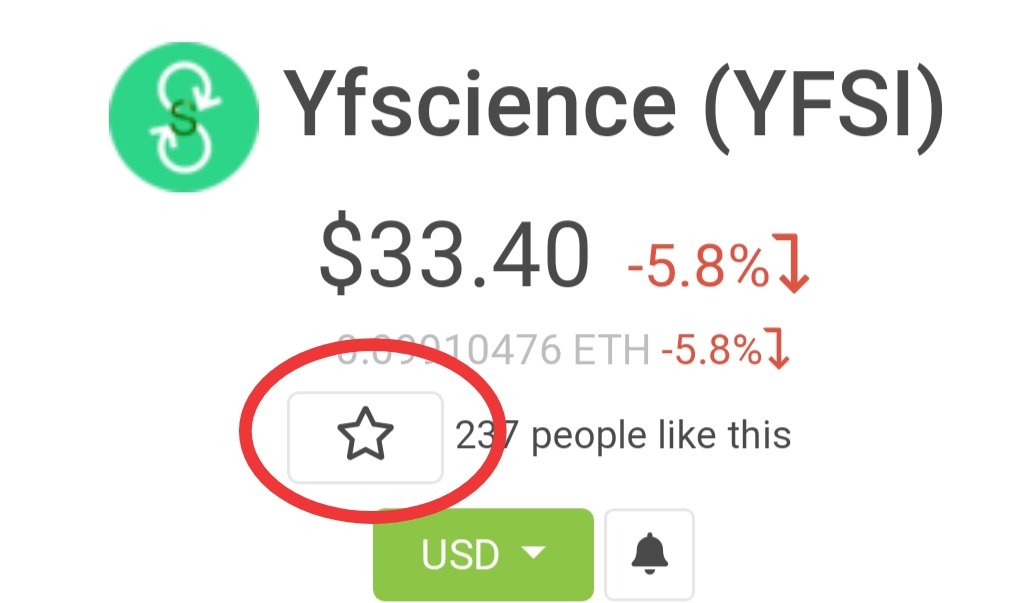 $YFSI 

YFscience another gem listed on
CMC and Coingecko

Task : signup on Coingecko 
Search YFscience and give star 🌟

coingecko.com/en/coins/yfsci…

coinmarketcap.com/currencies/yfs…

<a href="/YFOXfinance/">Y FOX FINANCE</a>
<a href="/TheMoonSider/">Moonsider</a>
<a href="/unisnipers1/">CrytoSniper</a>
<a href="/gMAKcrypto/">gMAK⚡️</a>
<a href="/UniswapProtocol/">Previous Uniswap Username Use @Uniswap</a>

<a href="/cctip_io/">cctip</a> AIRDROP 5000 CNV 300