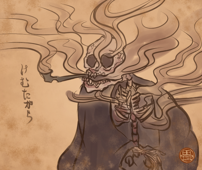 骨③
#畳百鬼夜行絵巻 