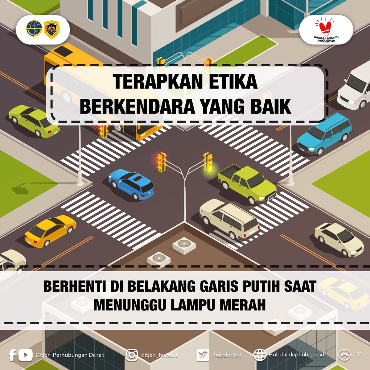 Selamat sore, #MitraDarat!

Biasakan dirimu untuk mematuhi peraturan dalam berlalu lintas, salah satunya berhenti di belakang garis putih saat menunggu lampu merah. 

Berbuat baik harus dimulai dari diri sendiri melalui hal-hal kecil yang bisa kita lakukan. 
#PenguhubungIndonesia