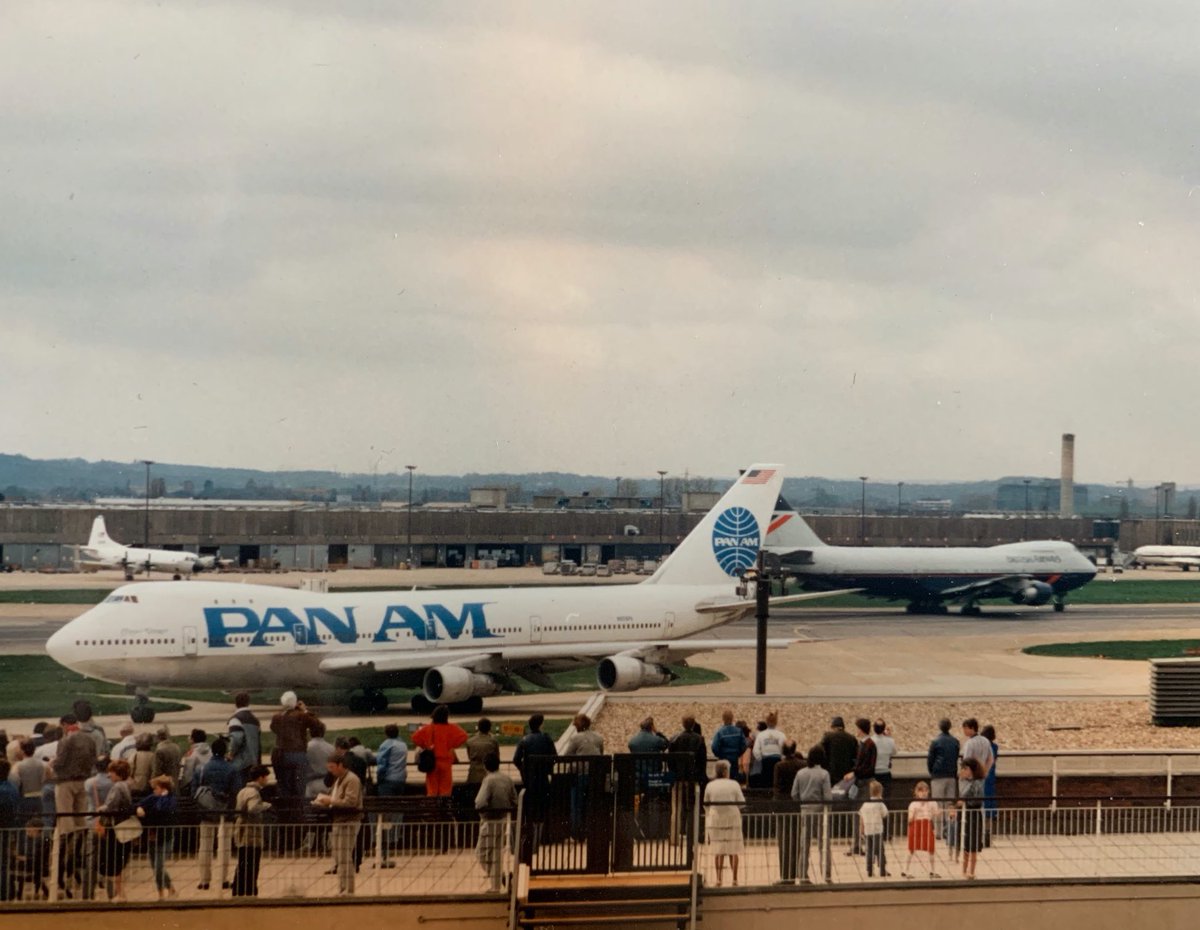 Today’s departure of the last B747-400s in the BA fleet prompted me to look through my archive and what the jumbo jet meant to me. I’ve always loved the shape and my initial memories are with my brother watching them take off at LHR from the Queen’s Building  #BA747Farewell