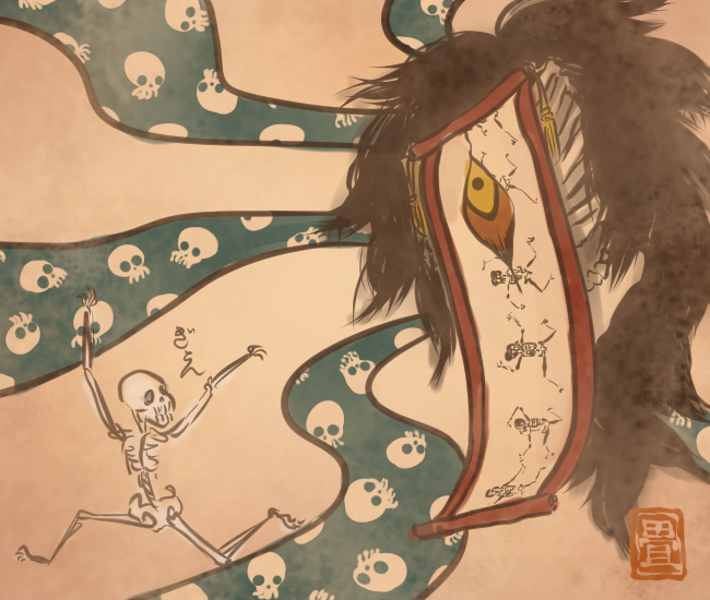 骨⑥
#畳百鬼夜行絵巻 