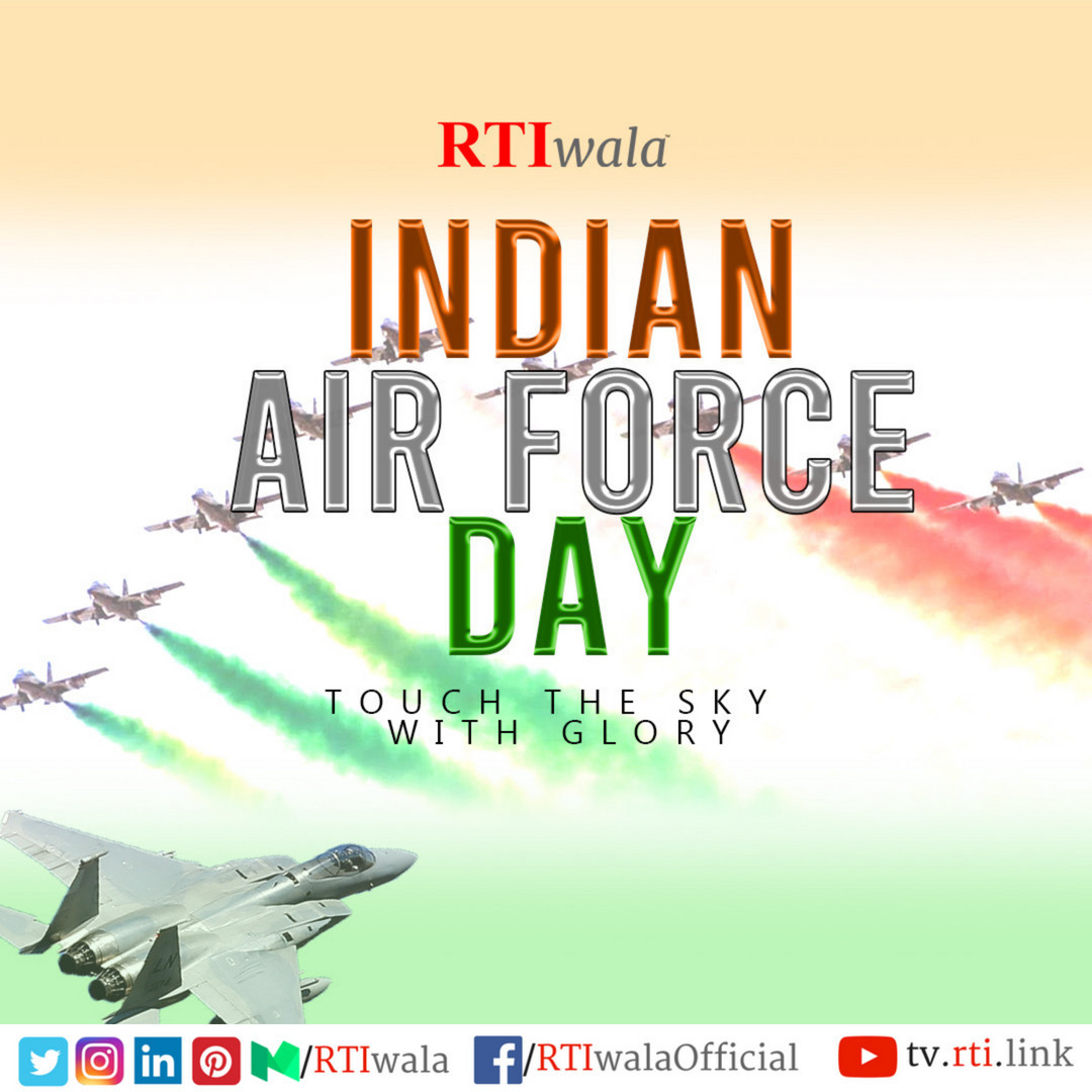 rtiwalaofficial's tweet photo. Salute to our Air Warriors on the occasion of 88th Indian Air force Day ❤️
#RTIwala #RTI #OnlineRTI #Startup #FileRTI #Legal #RTIOnline #Success #IndianLaw #LegalHelp #FileRTINow #RTIwalaServices #OnlineRTI #Legal #Law #India #JaiHind#IndianAirForceDay https://t.co/vkCHF8TQ1r