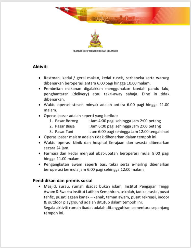 BernamaTV's tweet photo. Kawasan yang terlibat dalam PKPB di Mukim Klang https://t.co/l0W2xzviWi
