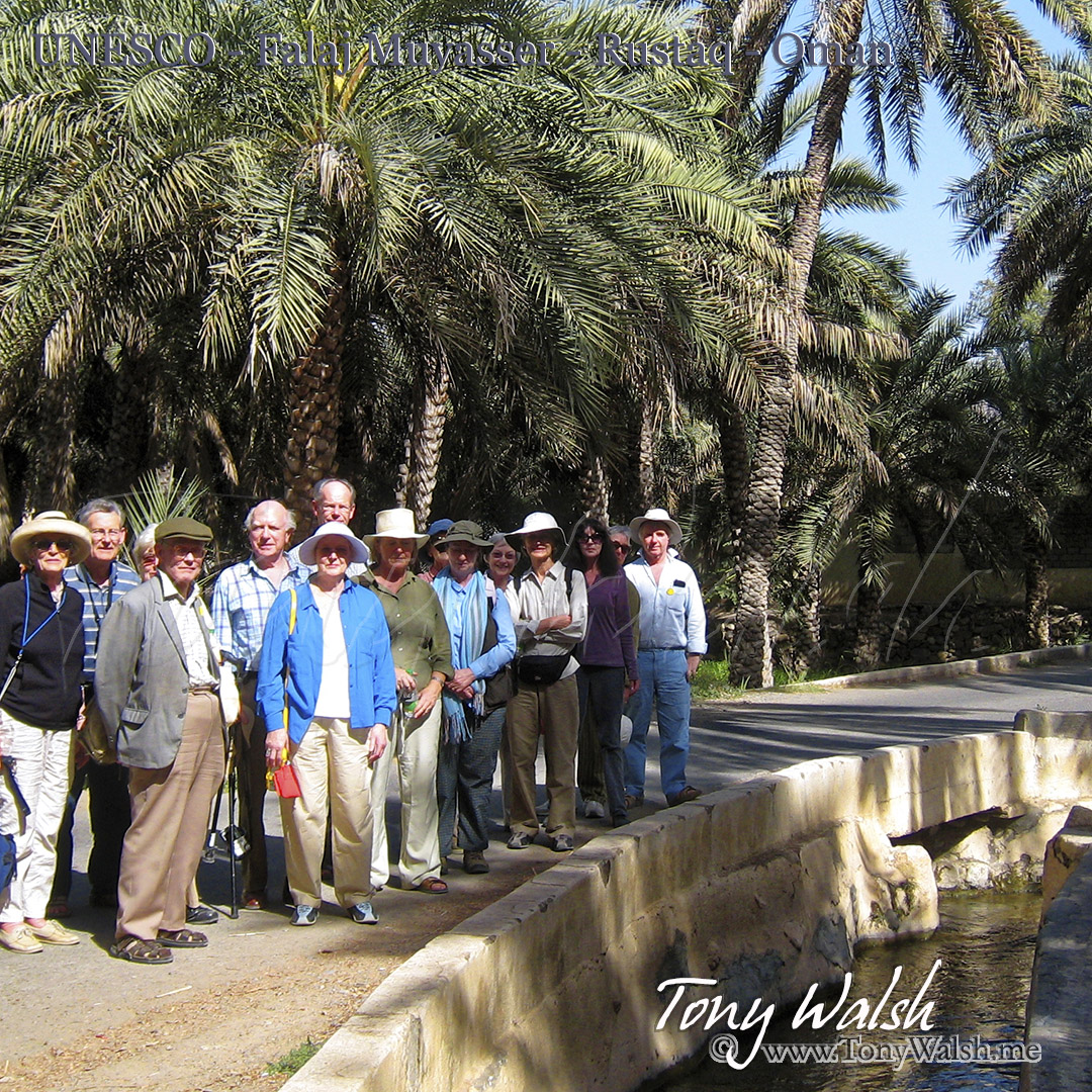 In Oman this weekend? why not discover some of the work & culture behind Oman's Aflaj systems. Some are UNESCO World Heritage Sites - like Falaj Al Muyassar