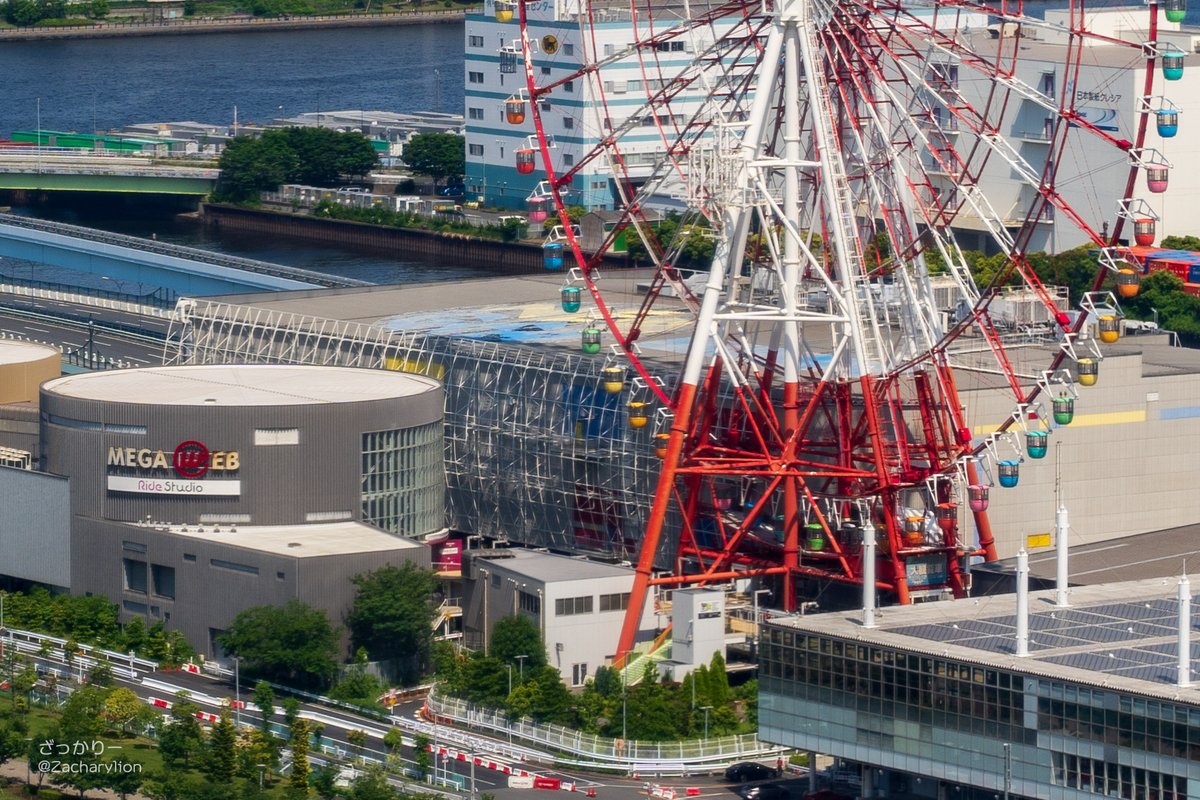 ざっかりー アニメ虹ヶ咲でお台場海浜公園のイラストともに流れる Neo Sky Neo Map お台場でneoといえば かつてパレットタウンには屋内アミューズメント施設 ネオジオワールド東京ベイサイド がありました 01年3月末閉店 今も観覧車に乗ると当時の