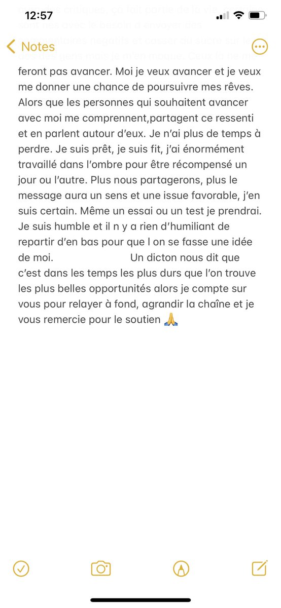Un Retweet ne coûte rien. Merci pour le soutien et la compréhension de cette démarche 🙏