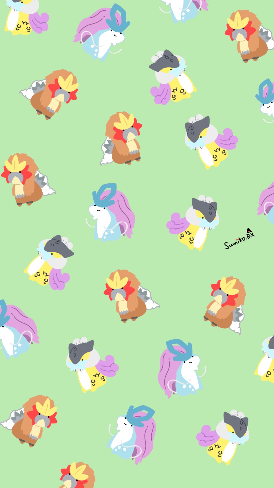 すみこ デラックス V Twitter ゆるすぎるポケモンたちの壁紙 T Co Fexbsjepjy Twitter