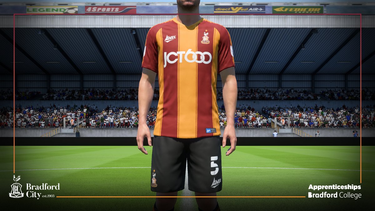 bradford city jersey
