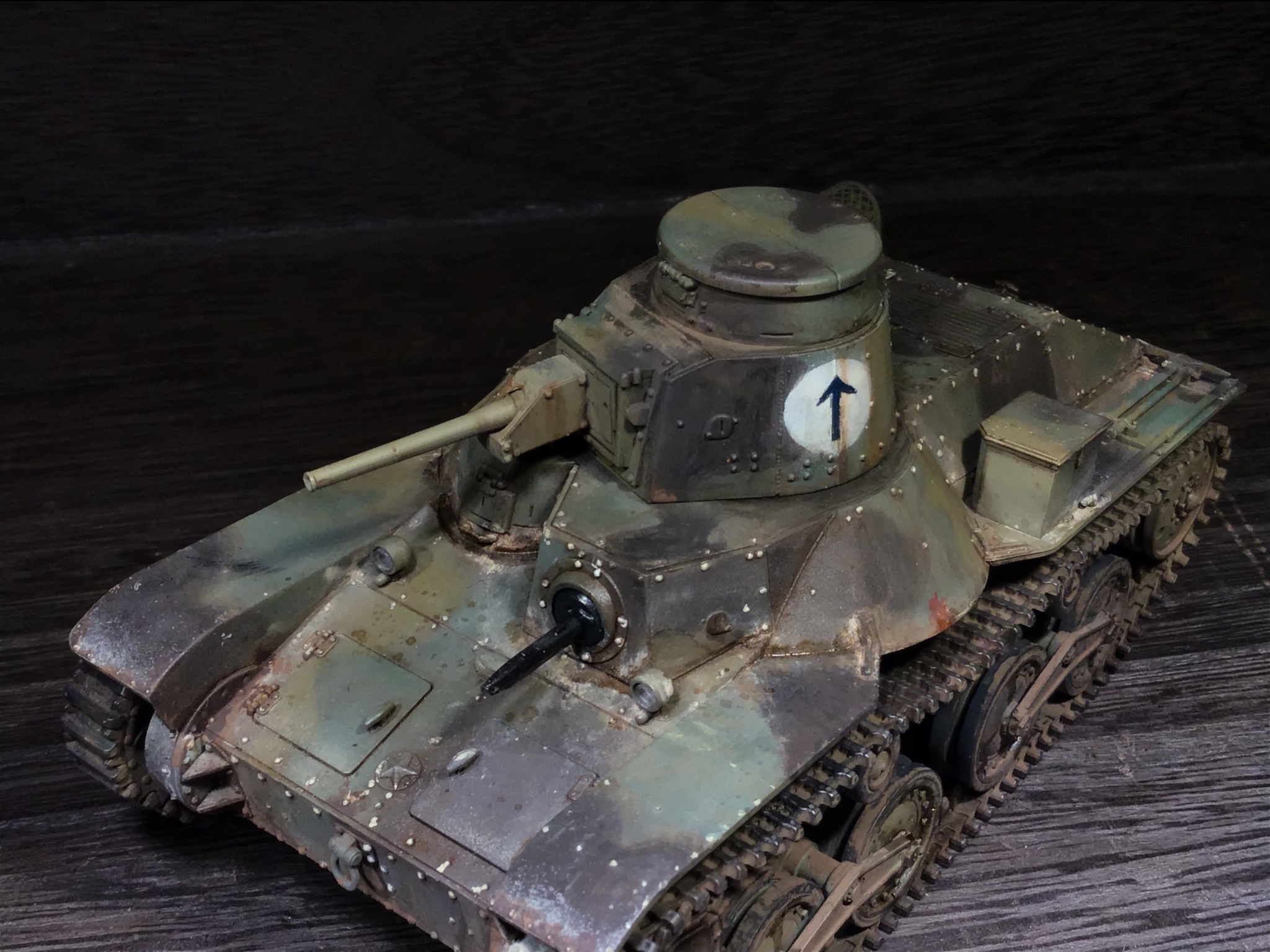 完成品 1/35 九五式軽戦車 「戦車第26連隊」「第14師団戦車隊」 完成品 1/35 九五式軽戦車 「戦車第26連隊」「第14師団
