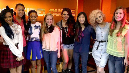 little mix with fans : a thread