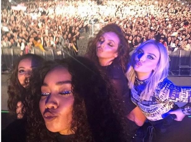 little mix with fans : a thread