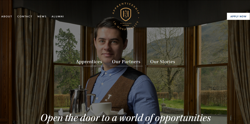 Just launched...Our brand new website sharing our story and most importantly the story of our apprentices! :) 
Take a look cutt.ly/HgrOydw