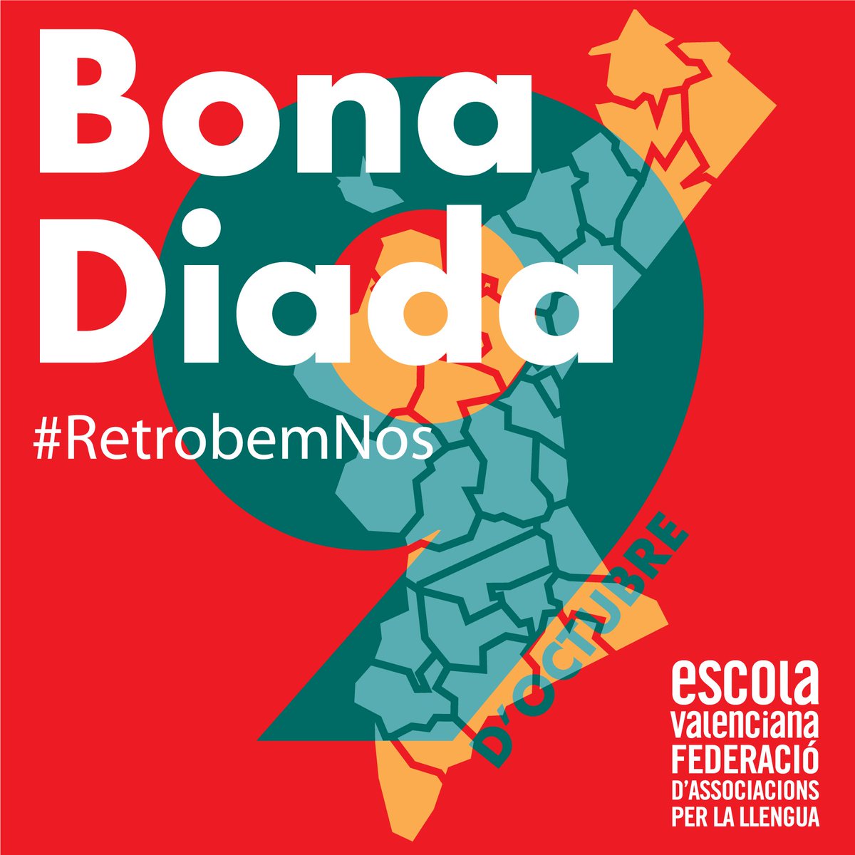 Bona Diada del País Valencià! #RetrobemNos 💛❤💛❤💛❤💛❤💛

#9dOctubre #9Octubre #9Octubre2020 #9Oct #PaísValencià #SomPaísValencià