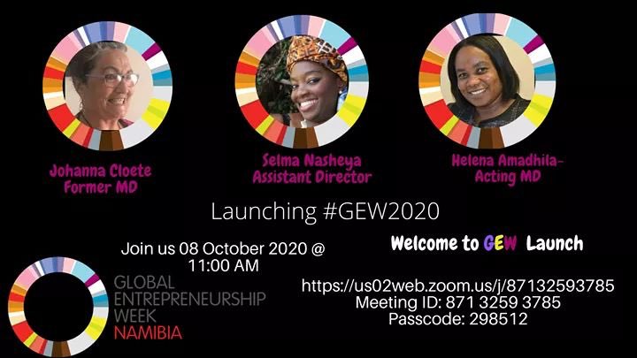 We launched #GEW2020 in Namibia today, thank you for the invitation <a href="/JohannaCloete/">Johanna Cloete</a>. I loved hearing the stories of entrepreneurs  from around the world celebrating the launch with Namibian entrepreneurs. <a href="/GenNamibia/">GEN-Namibia</a>