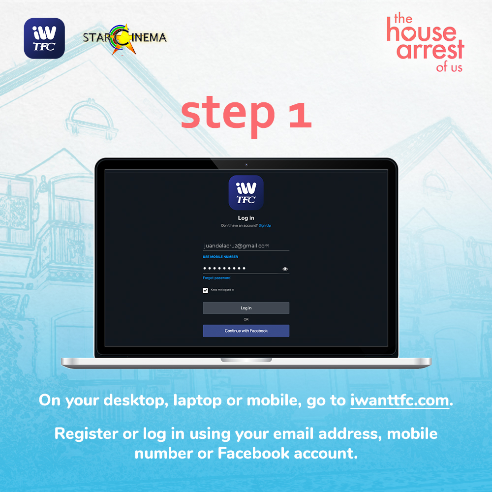 Ready ka na ba for  #TheHouseArrestOfUs? Just follow these simple steps and get your iWantTFC Season Pass now!  http://bit.ly/TWiWantTFCTHAOU  @StarCinema