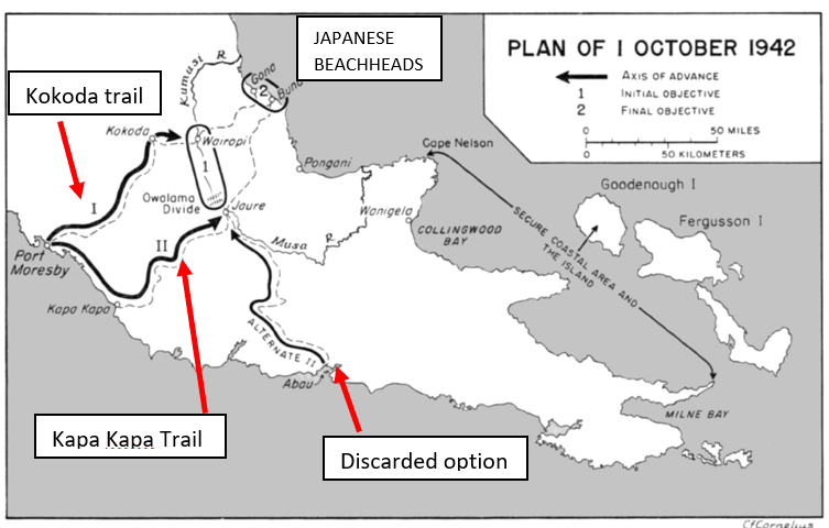 Thread Oct 1942: The LOST BATTALION. General MacArthur, frustrated with the “slow pace” of the Australians’ advance on the Kokoda Trail in the Papuan campaign, decided to send a newly-arrived US Btt'n over another barely passable trail to cut the Japanese supply line from Buna.