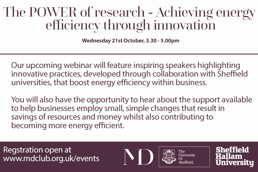 InnovNetworkSY's tweet photo. Join us on Wednesday 21st October for
'The POWER of research - Achieving energy efficiency through innovation'
Speakers include Prof Mohamed Pourkashanian, Alix Morfoisse, Faye Tomson and Prof Aimee Ambrose
More info https://t.co/9iOaMNqG8M https://t.co/azVodN59eM