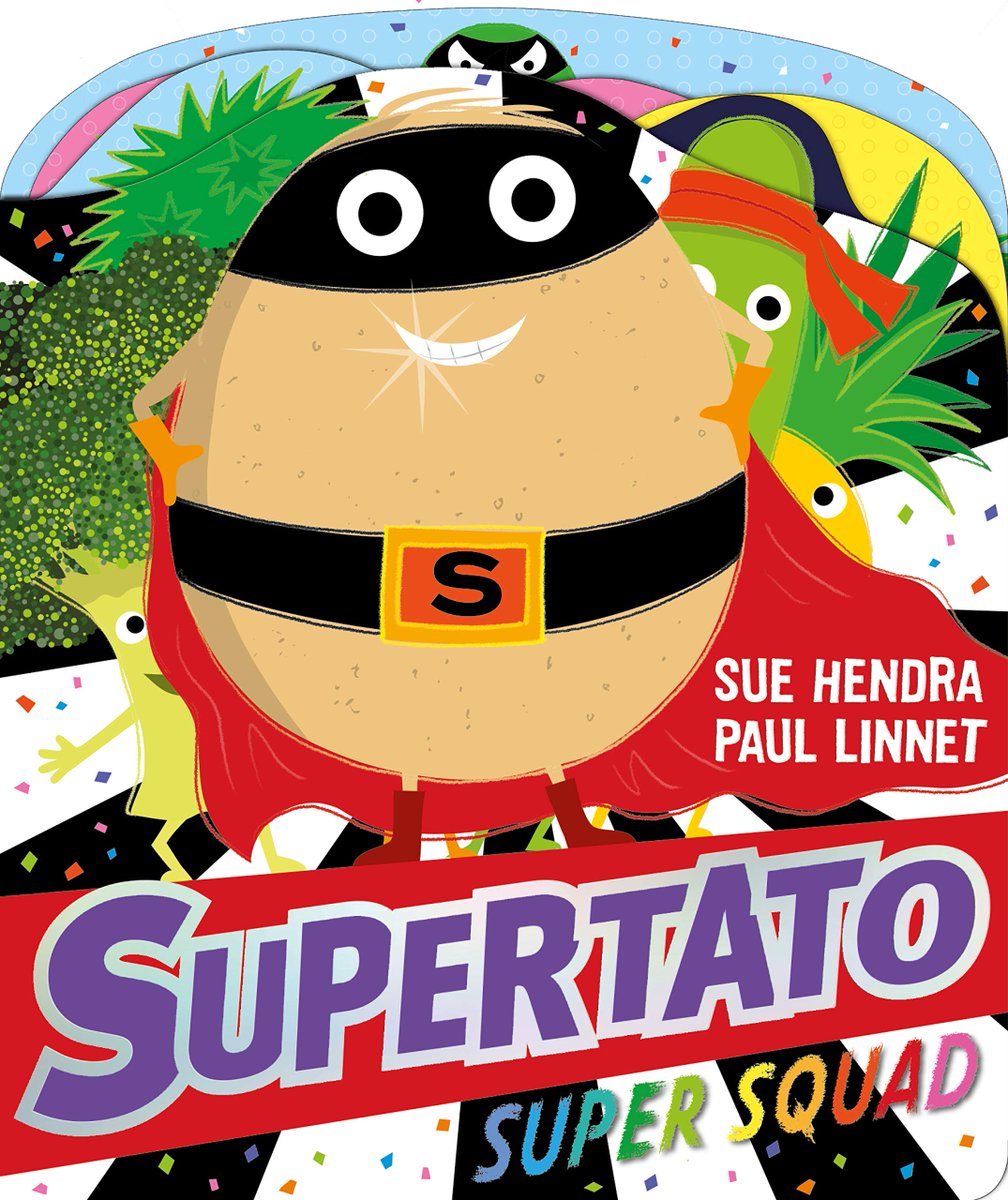 PaulLinnet's tweet photo. What the..?? Yes that's right, I'm giving away three yes 3 copies of the board book "Supertato - Super Squad" It's spud fun for the super young! Just retweet for a chance to win. Ok you can all relax now. @simonkids_UK #supertato #bookgiveaway https://t.co/ZvjTbpivCN