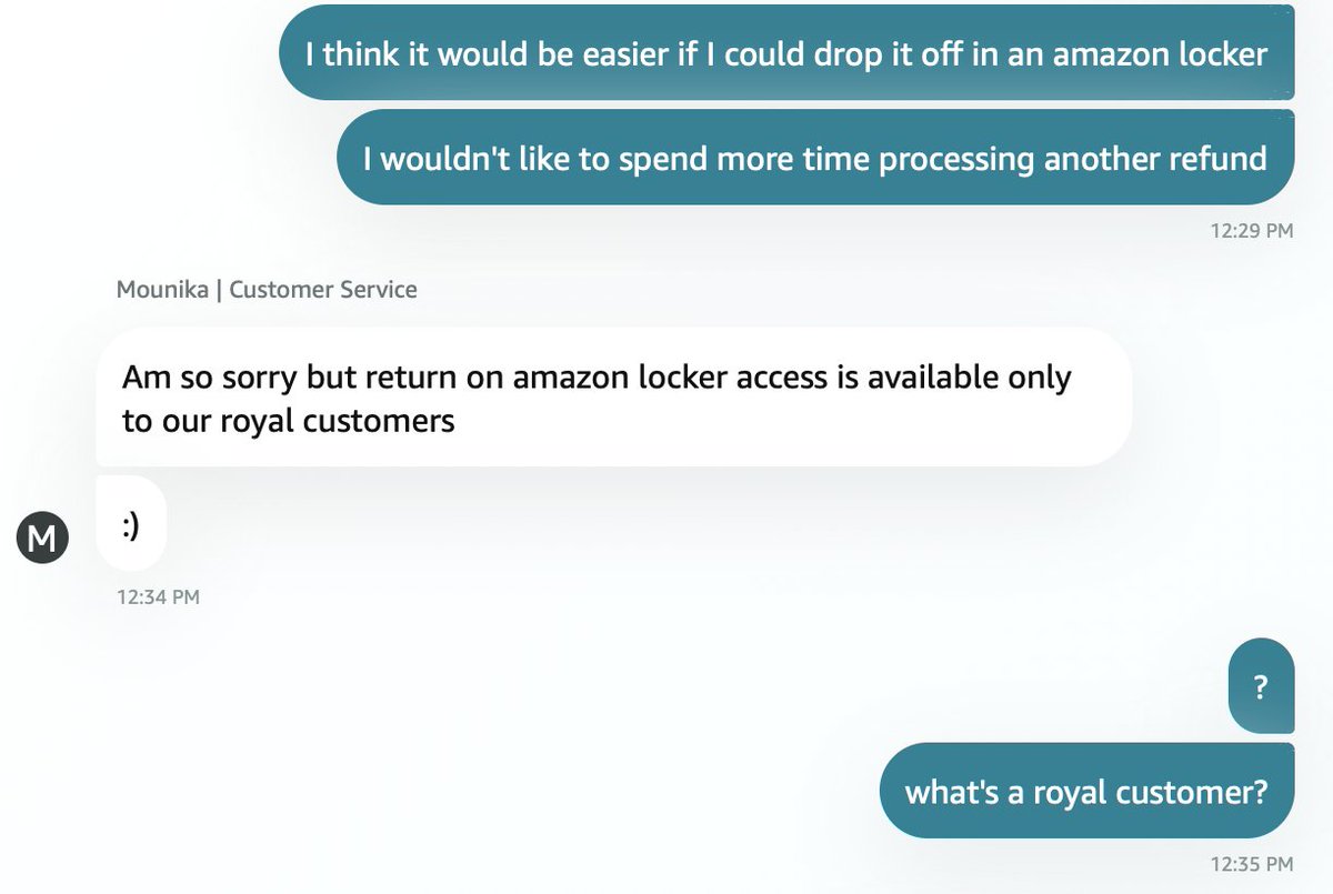 I was just told by <a href="/amazonuk/">Amazon.co.uk</a> that amazon lockers are only to royal costumers. <a href="/princeharry026/">The DUKE OF SUSSEX PRINCE HARRY</a> can I use your amazon account?