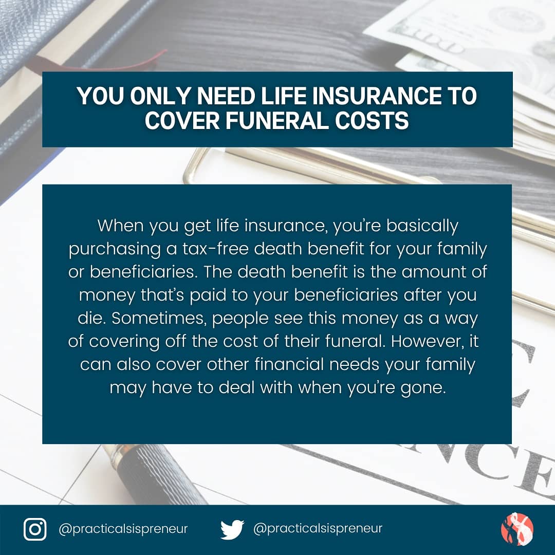 practicalsis's tweet image. A lot of people are afraid and hesitant to purchase a life insurance because of numerous misconceptions about it. Here’s the truth behind some of the most common life insurance misunderstandings. 

Read more here: bit.ly/2SBjexJ

#ThePracticalSISpreneur