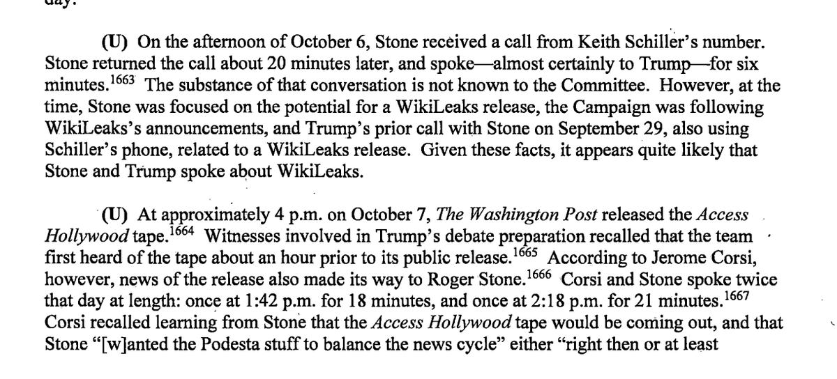 CONTEXT:10/8: 30 days to 2016 election; 26 days in 2020First debate: 2016 on 9/26; 2020 on 9/2910/2/20: Trump CoVid diagnosis public10/7/16: "Access Hollywood" AND first Clinton emails (pics: GOP-led Senate Intel on collusion b/t Trump campaign and Wikileaks via Russia)