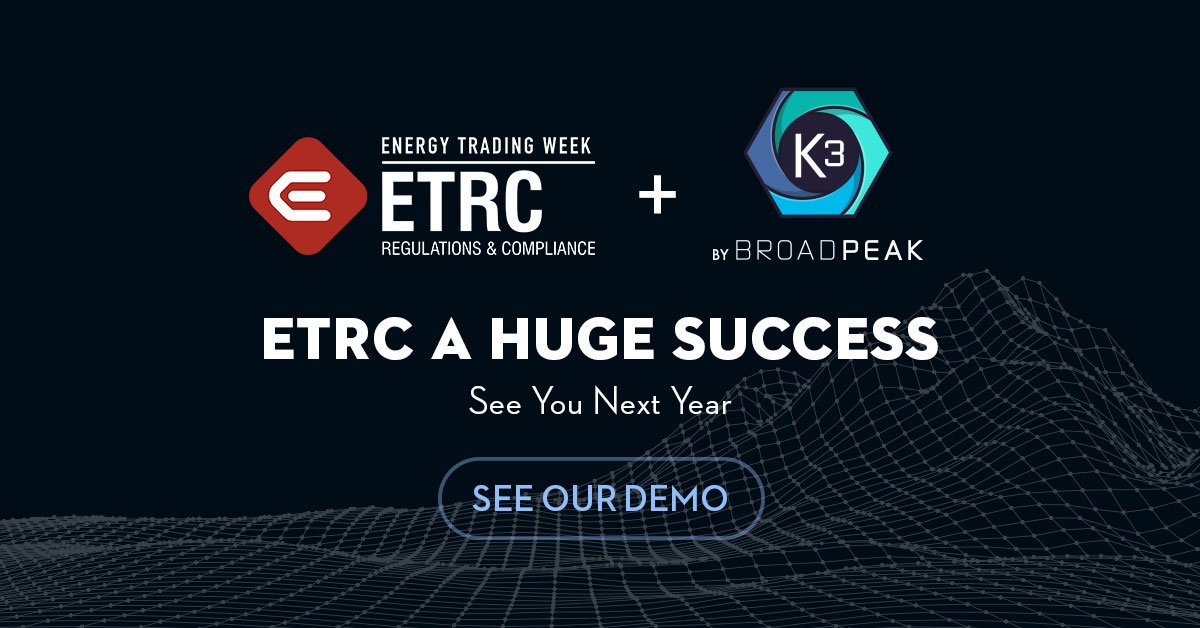 BroadPeakInc's tweet photo. We hope you tuned in to @BroadPeakInc for Gordon Allott, @AllottNYC, and other #ETRC Summit panelists’ perspectives on the future of energy trading regulation. If you missed it, we would be happy to discuss your needs: https://t.co/XQqbLUDb40
#ETOT #ETWExcellence #ETWGrowth https://t.co/mhBgj3IBoZ