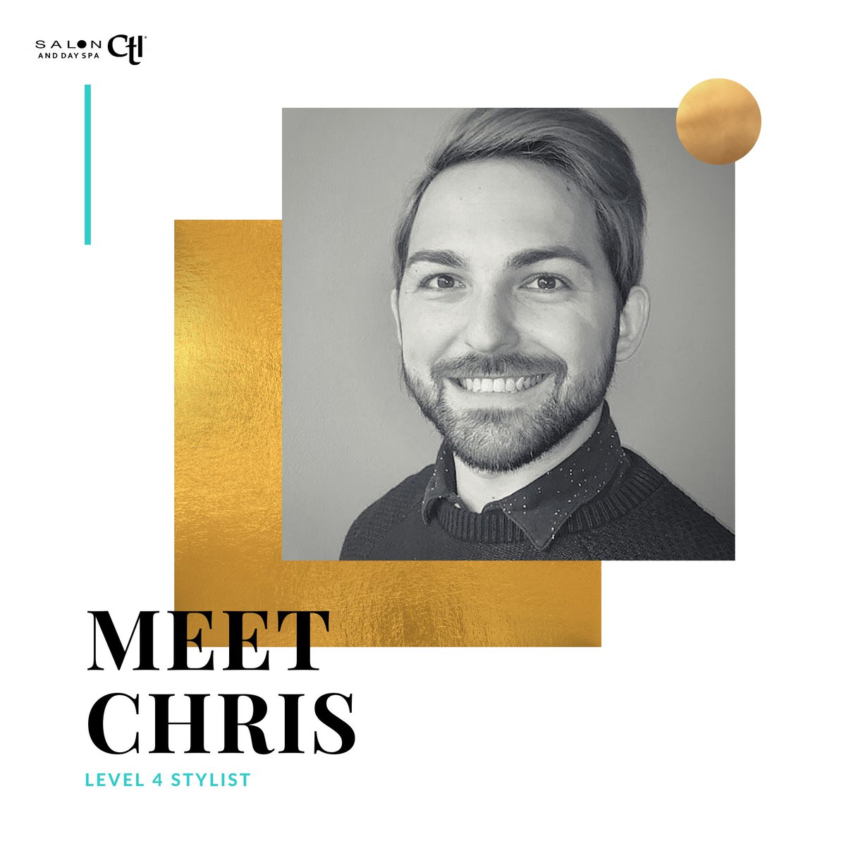 SalonCTI's tweet photo. Give a warm hello to Chris, one of our Level 4 Stylists at Salon CTI! 💇

😊 Chris loves creating the perfect look on every guest that sits in his chair.

❓ Have you had the chance to be styled by Chris? Share your experience below!
⁠
📞(920) 731-9396. https://t.co/zq8Gwc2HhT