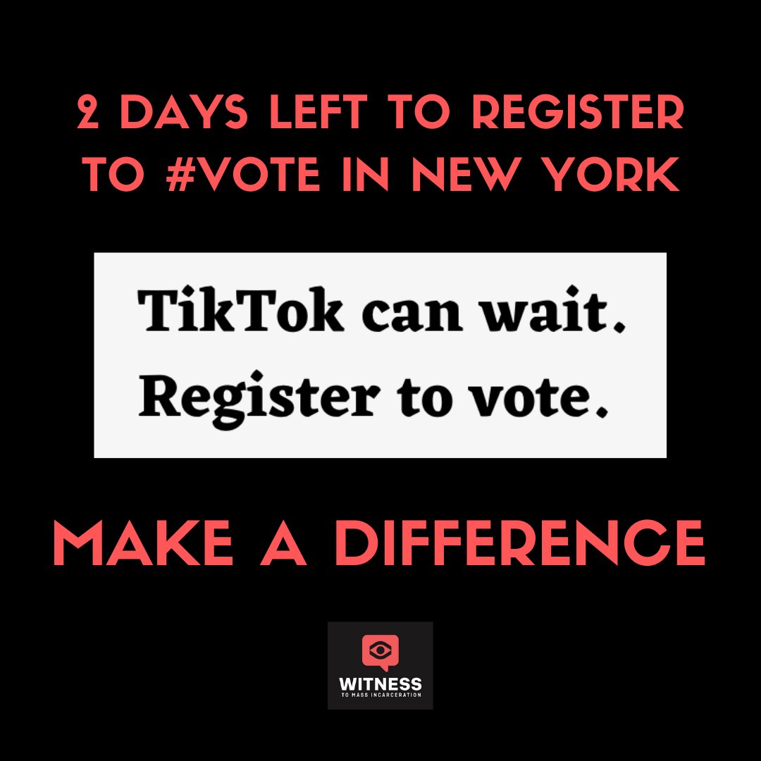 Formerly incarcerated people, this is your chance to have your voice heard.

#justicevotes #vote2020 #voteforchange #massincarceration #reimaginingcommunities #incarceratedlivesmatter #voteregistration