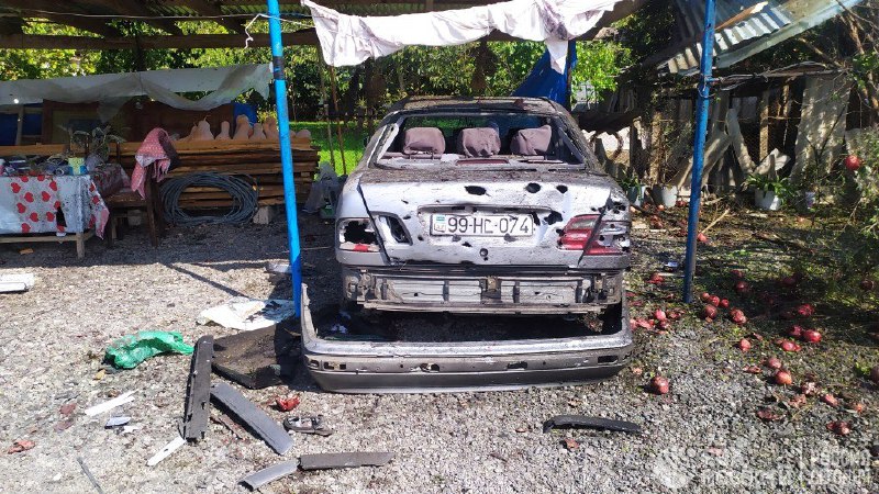 MarianoGiustino's tweet photo. Conflitto #Armenia-#Azerbaigian. Proseguono gli attacchi delle forze #armene nei villaggi azeri: bombardata #Bard, informa il ministero della Difesa #azero @RadioRadicale #Turchia https://t.co/xMDdMBI5lA