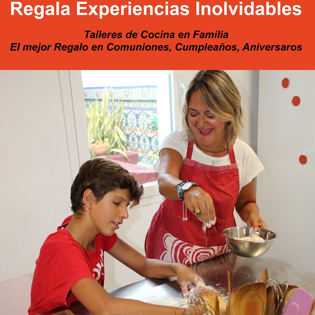 CookingMalaga's tweet photo. Regalos con Corazón: Talleres de Cocina para familias

Para Comuniones, Cumpleaños, Aniversarios. 

¡Una experiencia 
inolvidable!

Te enviamos un Ticket regalo canjeable por cuantos talleres quieras regalar de nuestra programación familiar.
+ inf y reservas: WhatsApp 600629283 https://t.co/Rp5jkk54iO