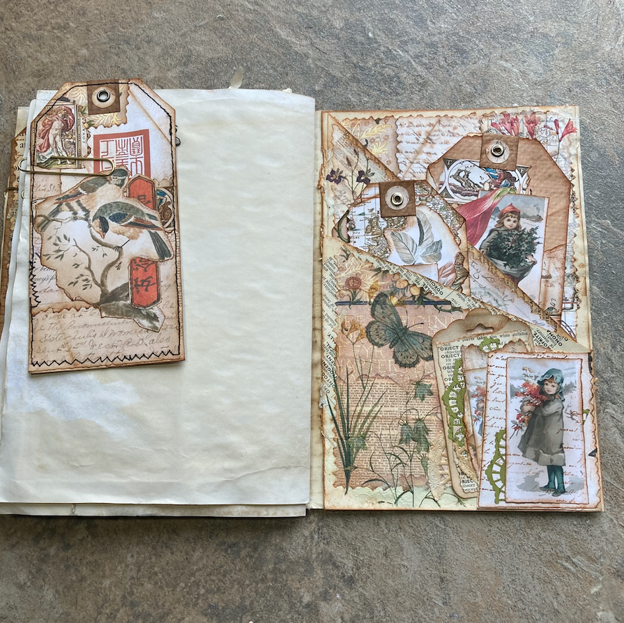 Nigezza's tweet photo. Loved making this pocket page with old book pages and my scanned master board. Great fun and it all matches!
https://t.co/Oac7AvKqX8
#junkjournal #journalling #memorykeeping #vintage #videotutorial #watchmecreate #nigezza #nigezzacreates #papercrafts #scrapbook #scrapbooking https://t.co/yHHhZcbn3W