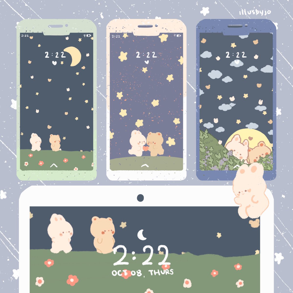 illusbyjo's tweet image. New icon and wallpaper design set now on ko-fi! 🤍
ko-fi.com/s/a7445372d4
#ArtistOnTwitter #artists #ios14icons