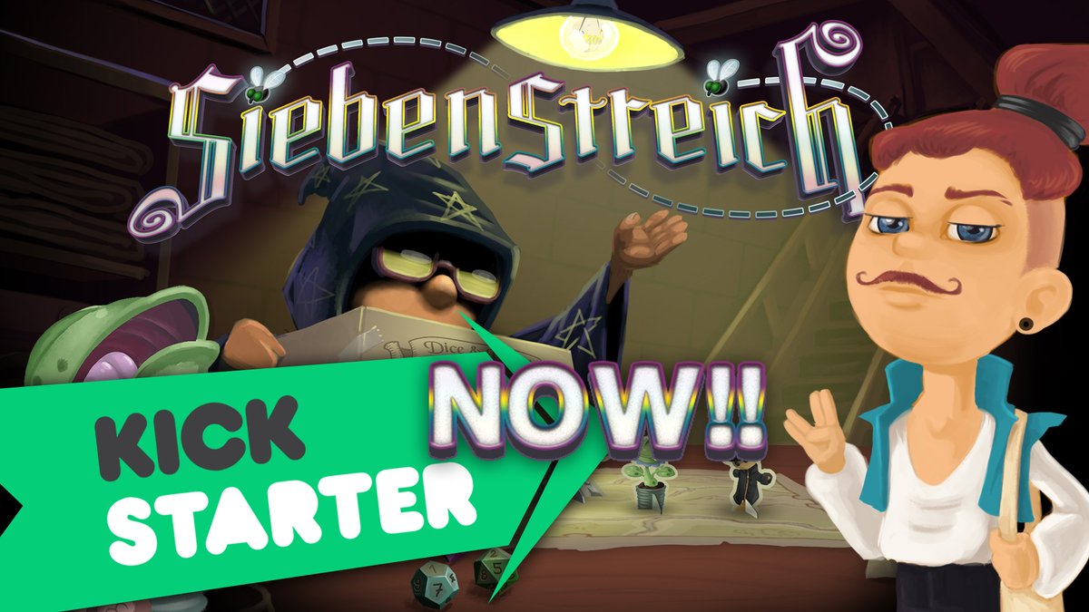 Now on Kickstarter! The best nerdventure game ever before! Be quick and grab a ninja loot! Share this project and be sure of our heartfelt thanks! <3

kickstarter.com/projects/mrsgl…

#fmsgefoerdert #indiegame #adventure #kickstarter #crowdfunding #indiedev #indiegame #indiegamedev
